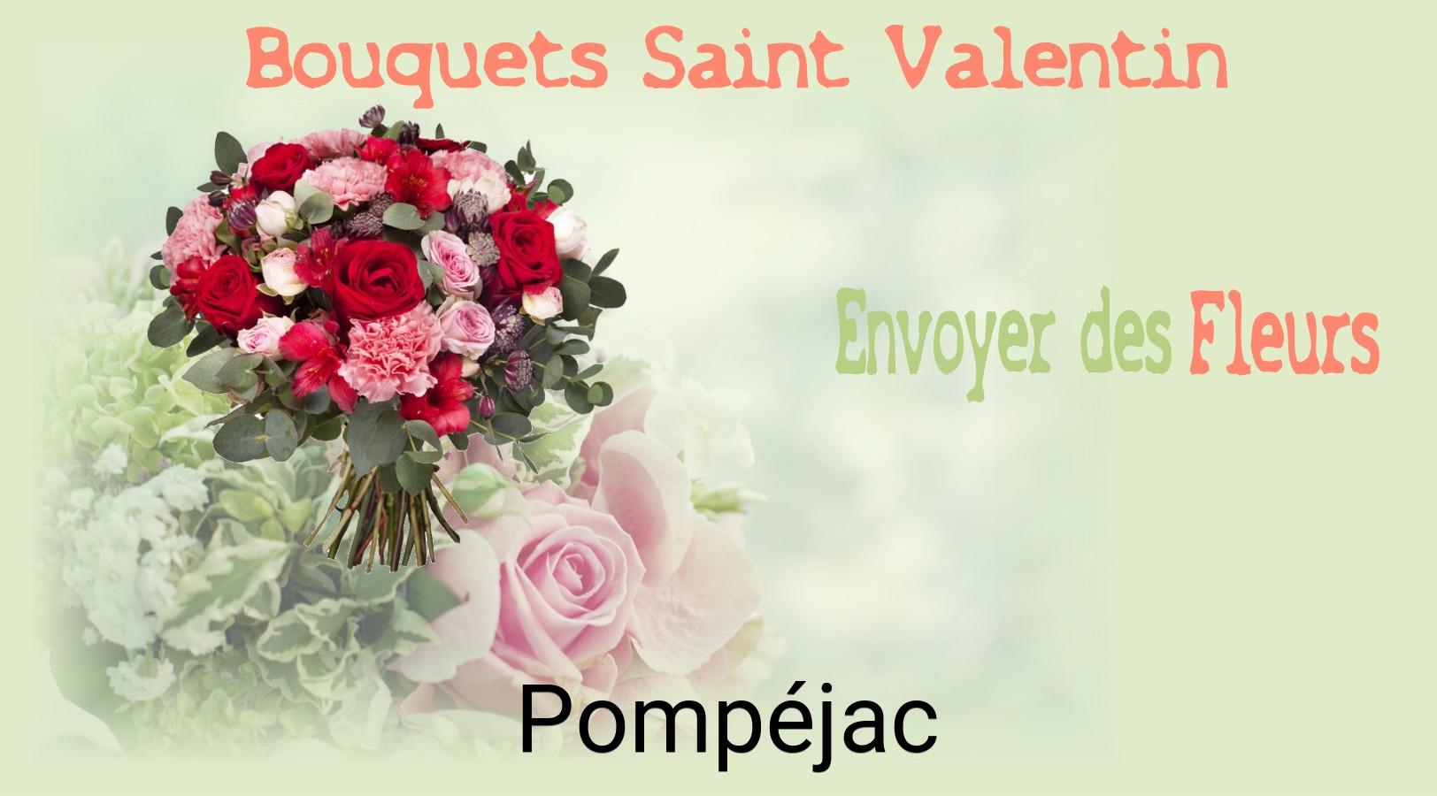 Roses de Saint-Valentin livrées à Pompéjac